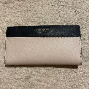 Kate Spade Black & Nude Wallet